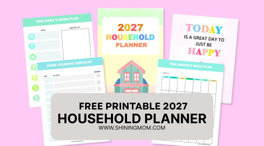 household planner printable