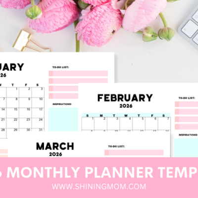 Fillable Monthly Planner 2026 – Best Free Template!